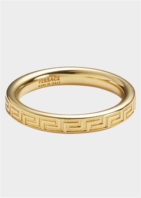 anello versace e bracciale uomo prezzo|Anelli Versace da uomo .